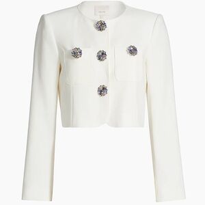 Cinq a Sept Auden Ivory Women's Jacket